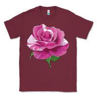 Burgundy parade day rose Classic Tee - LillyAllenDesigns