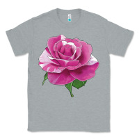 Heather Grey parade day rose Classic Tee - LillyAllenDesigns