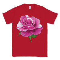 Red parade day rose Classic Tee - LillyAllenDesigns