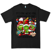 Black it's fine we're fine everythıng is fine! Premium Tee - FaDigitalArtStudio