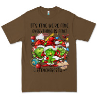Cacao it's fine we're fine everythıng is fine! Premium Tee - FaDigitalArtStudio
