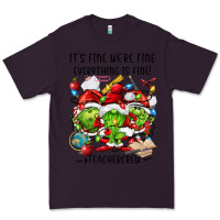 Plum it's fine we're fine everythıng is fine! Premium Tee - FaDigitalArtStudio