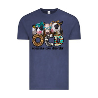 Vintage Denim ocd obsessive cow disorder Vintage Tee - Jasminsmagicworld
