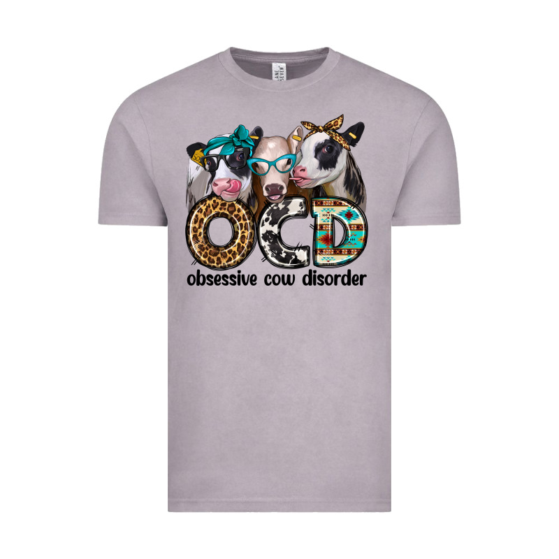 Ocd Obsessive Cow Disorder Vintage Tee by Jasminsmagicworld | Teevron