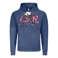 Vintage Denim valentines day lvn Vintage Hoodie - RanaPortraitStore