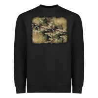 Black camouflage glitter background Heavyweight Sweatshirt - Jasminsmagicworld