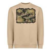 Mushroom camouflage glitter background Heavyweight Sweatshirt - Jasminsmagicworld