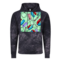 Cloud Black sciences seamless pattern Vintage Hoodie - BundleAndBundleShop