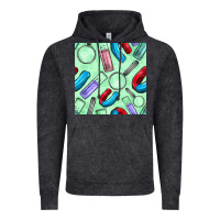 Vintage Black sciences seamless pattern Vintage Hoodie - BundleAndBundleShop