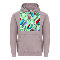 Vintage Zinc sciences seamless pattern Vintage Hoodie - BundleAndBundleShop