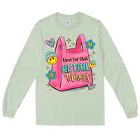 Matcha time for that retail therapy Long Sleeve Tee - MaliasSmallBusiness