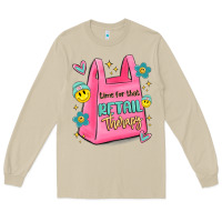 Mushroom time for that retail therapy Long Sleeve Tee - MaliasSmallBusiness