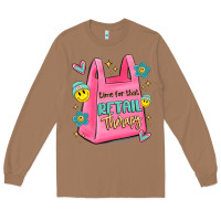 Toasted Coconut time for that retail therapy Long Sleeve Tee - MaliasSmallBusiness
