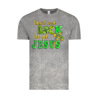 Cloud Rock i dont need luck i have got jesus Vintage Tee - AdoDesignShop