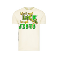Vintage Arctic i dont need luck i have got jesus Vintage Tee - AdoDesignShop