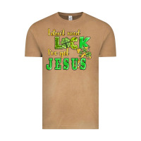 Vintage Camel i dont need luck i have got jesus Vintage Tee - AdoDesignShop