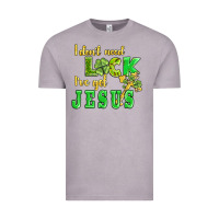 Vintage Zinc i dont need luck i have got jesus Vintage Tee - AdoDesignShop