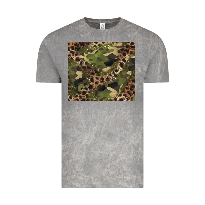 Camouflage  Leopard Vintage Tee by BarkalooDesign | Teevron