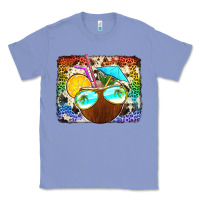 Colony Blue coconut drink with sunglasses Classic Tee - Jasminsmagicworld