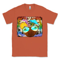 Copper coconut drink with sunglasses Classic Tee - Jasminsmagicworld