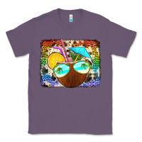 Lavender coconut drink with sunglasses Classic Tee - Jasminsmagicworld