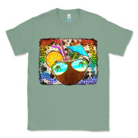 Sage coconut drink with sunglasses Classic Tee - Jasminsmagicworld