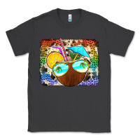 Smoke coconut drink with sunglasses Classic Tee - Jasminsmagicworld