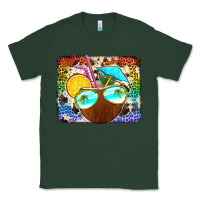 Sports Green coconut drink with sunglasses Classic Tee - Jasminsmagicworld