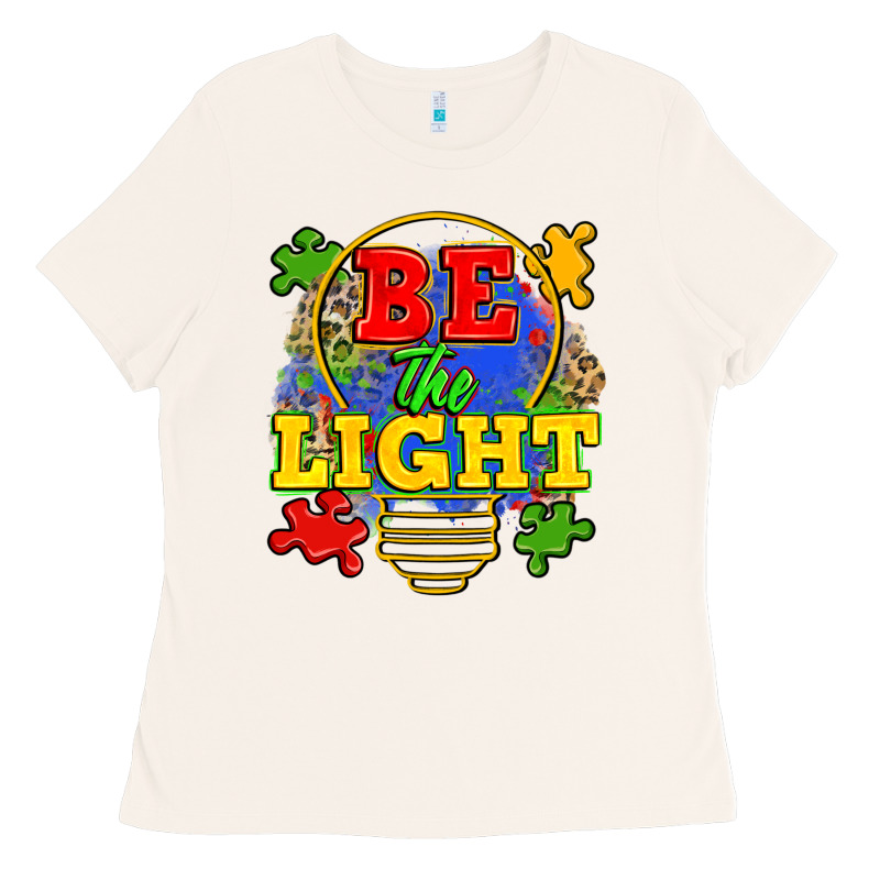 Be The Light Ladies Tee by Zillion Design Studio | Teevron
