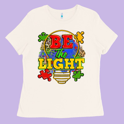 Be The Light Ladies Tee Designed By Zillion Design Studio