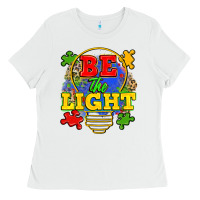 White be the light Ladies Tee - Zillion Design Studio