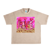 French Oak love gnome with bear Urban Heavy Tee - NancyCooperArtShop