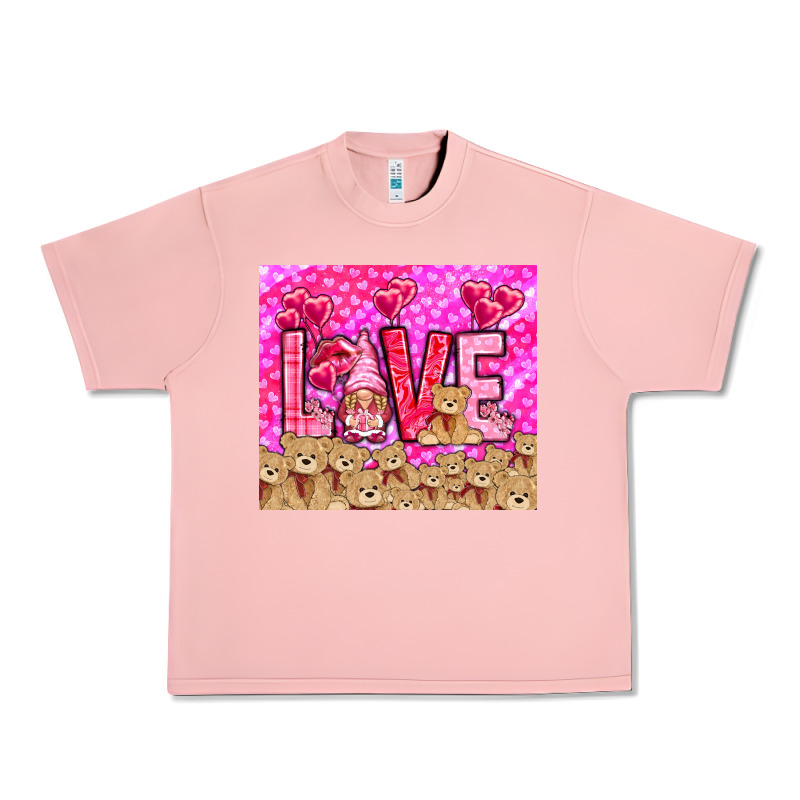 Love Gnome With Bear Urban Heavy Tee by NancyCooperArtShop | Teevron