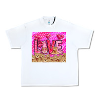 White love gnome with bear Urban Heavy Tee - NancyCooperArtShop