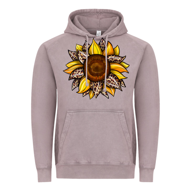 Sunflower Leopard Vintage Hoodie by JahusDesignShop | Teevron