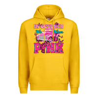 Lemon In October We Wear Pink Truck Premium Hoodie - texasbilliewilder