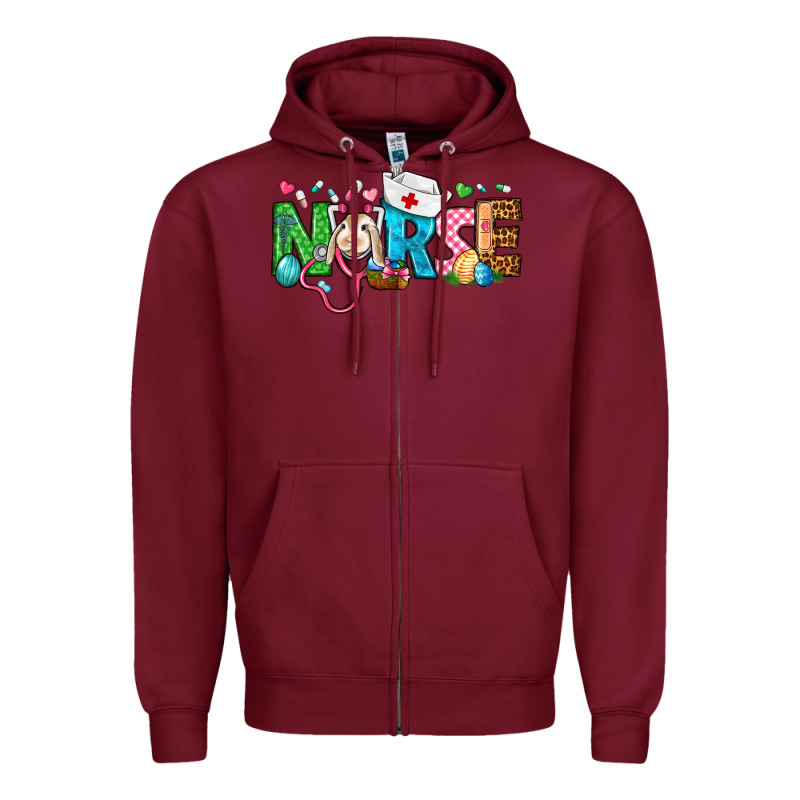 Easter Nurse Zipper Hoodie by BundleAndBundleShop | Teevron