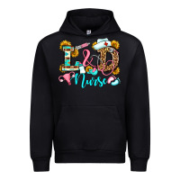 Black labor and delivery nurse Urban Hoodie - OliviaCreatesArt