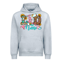 Heather Grey labor and delivery nurse Urban Hoodie - OliviaCreatesArt