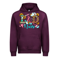 Mauve Wine labor and delivery nurse Urban Hoodie - OliviaCreatesArt