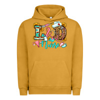 Pigment Peanut Butter labor and delivery nurse Urban Hoodie - OliviaCreatesArt