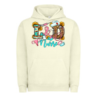 Pigment Pistachio labor and delivery nurse Urban Hoodie - OliviaCreatesArt