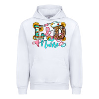 White labor and delivery nurse Urban Hoodie - OliviaCreatesArt