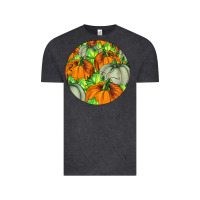Vintage Black Fall Rounded Vintage Tee - LillyAllenDesigns