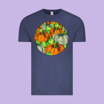 Fall Rounded Vintage Tee Designed By Lillyallendesigns