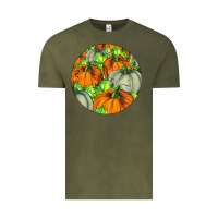 Vintage Olive Fall Rounded Vintage Tee - LillyAllenDesigns