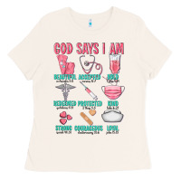Bone god says i am Ladies Tee - texasbilliewilder