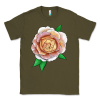 Army Green fun in the sun rose Classic Tee - LillyAllenDesigns