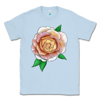 Dusty Blue fun in the sun rose Classic Tee - LillyAllenDesigns