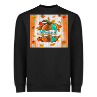 Black blessed pumpkin Heavyweight Sweatshirt - NancyCooperArtShop